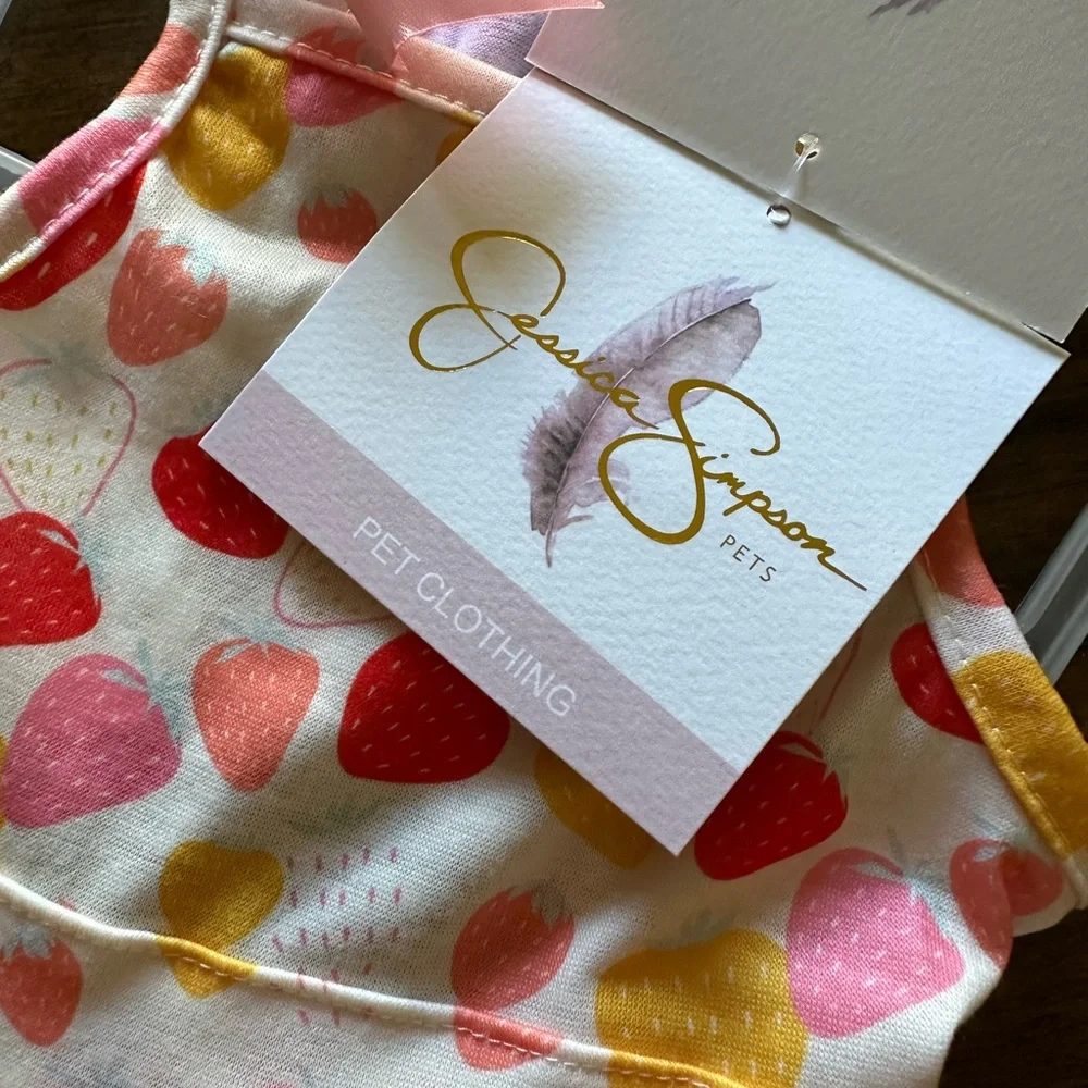 Jessica Simpson Strawberry Dog Dress